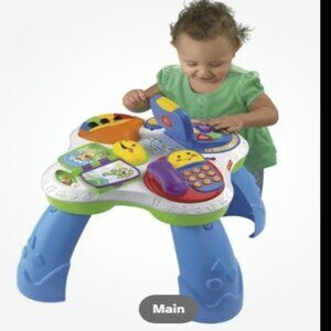 FISHER-PRICE LAUGH & LEARN FUN WITH FRIENDS MUSICAL TABLE, Bi-Lingual, Complete